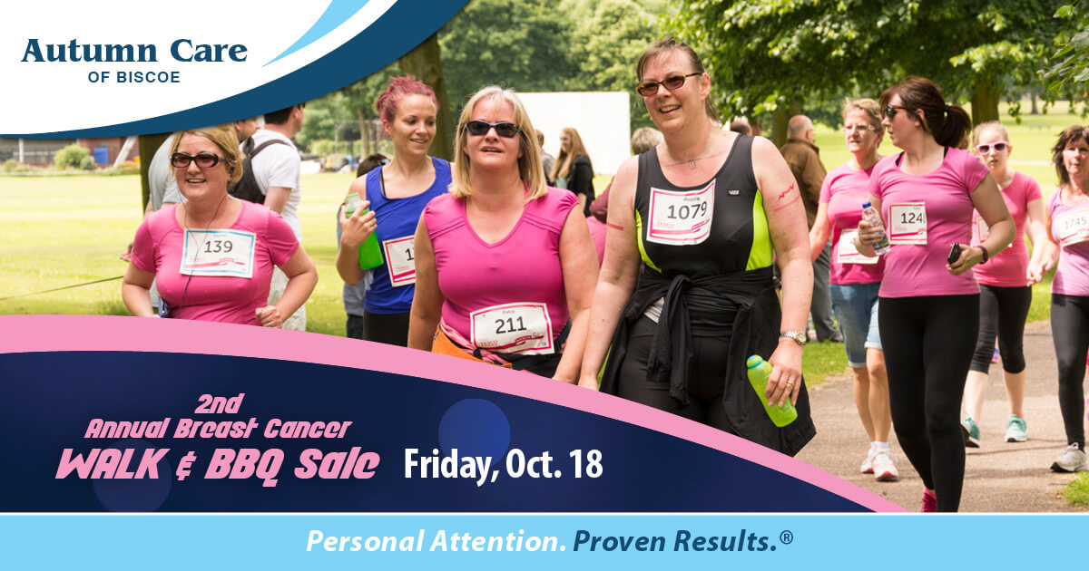 Autumn Care of Biscoe: 2nd Annual Breast Cancer Walk and BBQ Sale